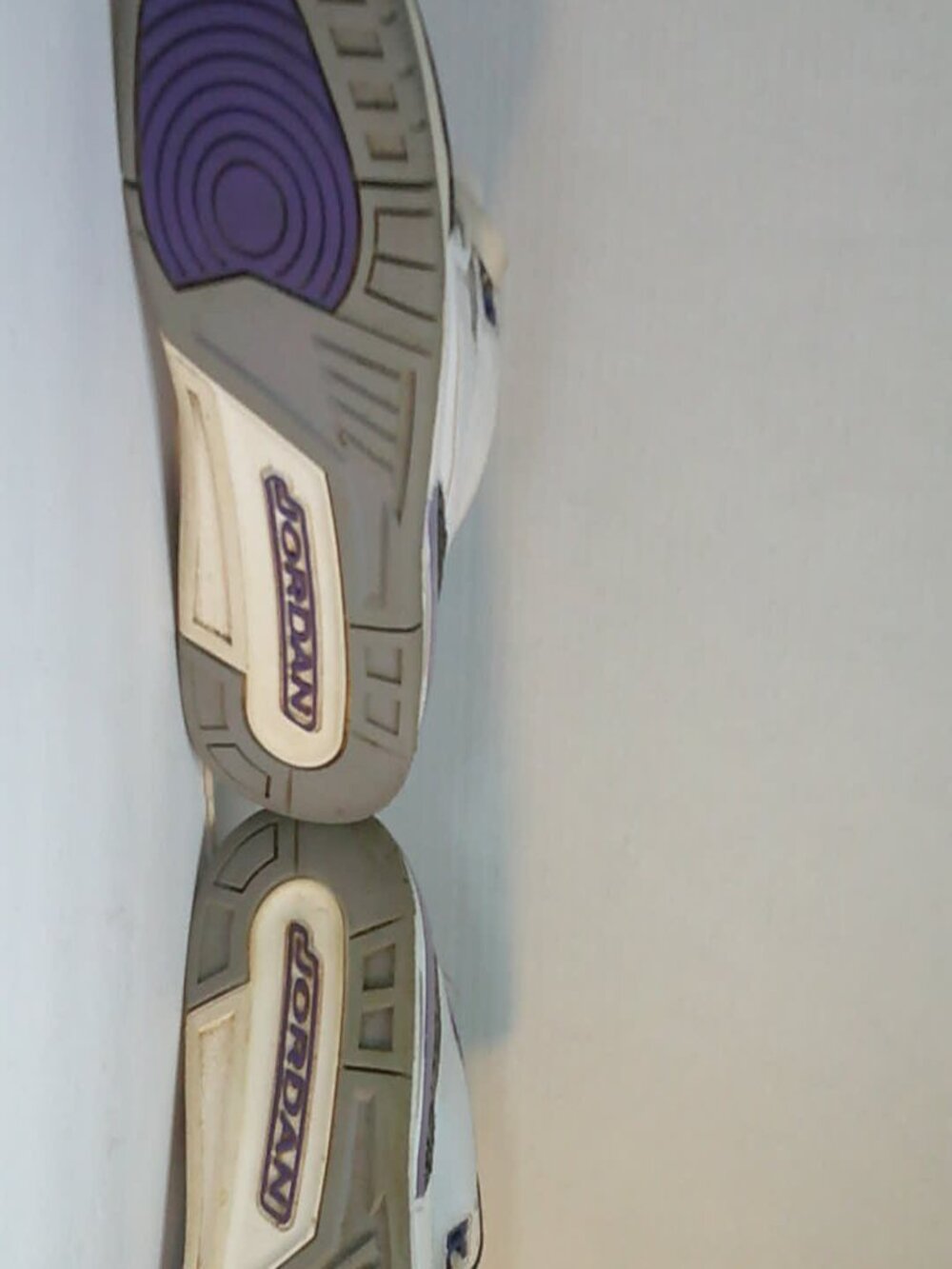 Air Jordan 3 Retro 5Y Dark Iris white purple - Picture 6 of 6